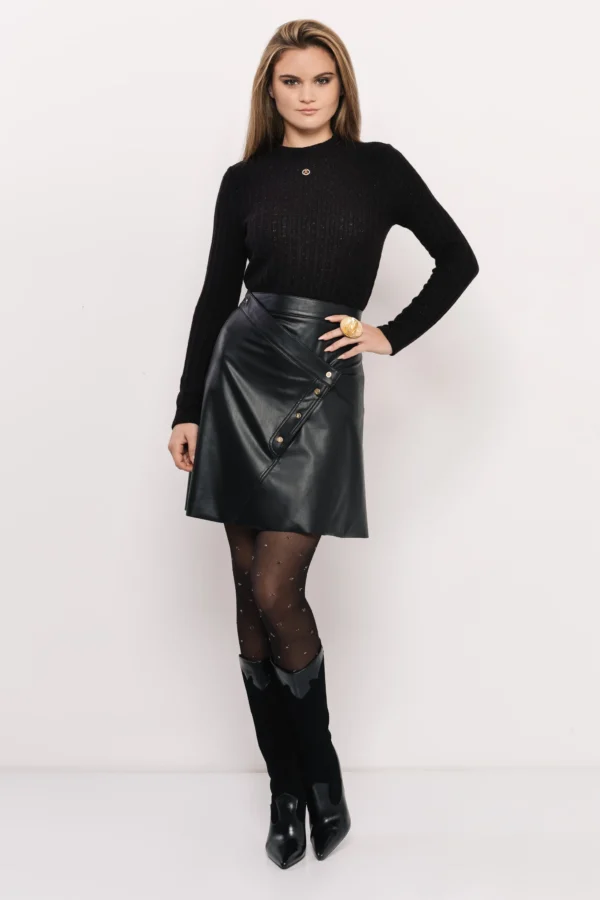 AMNESIA női szoknya – Fekete