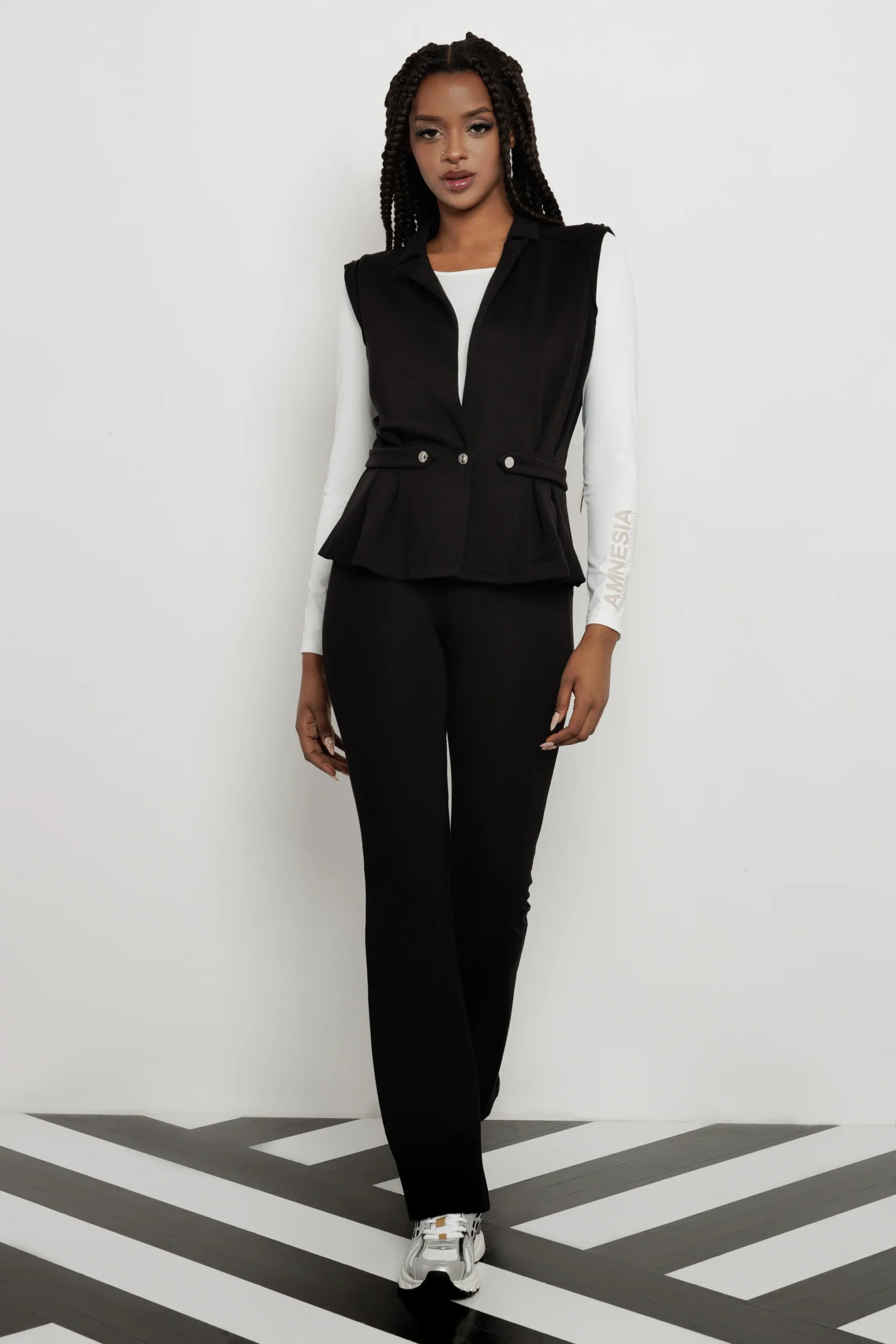 Taktik Mellény Fekete