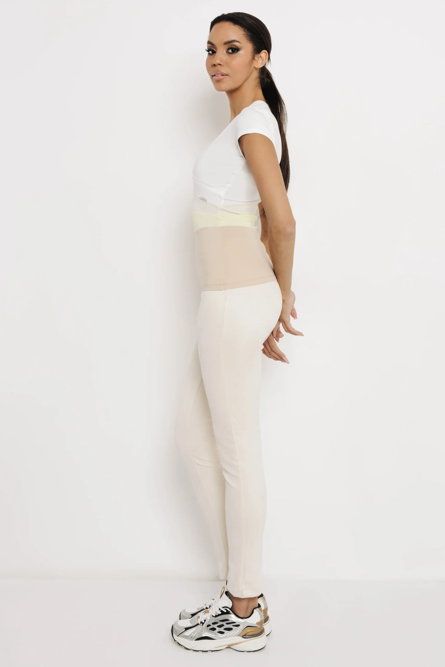 Alevina Felső Ekrü/Vaj/Sárga/Homok