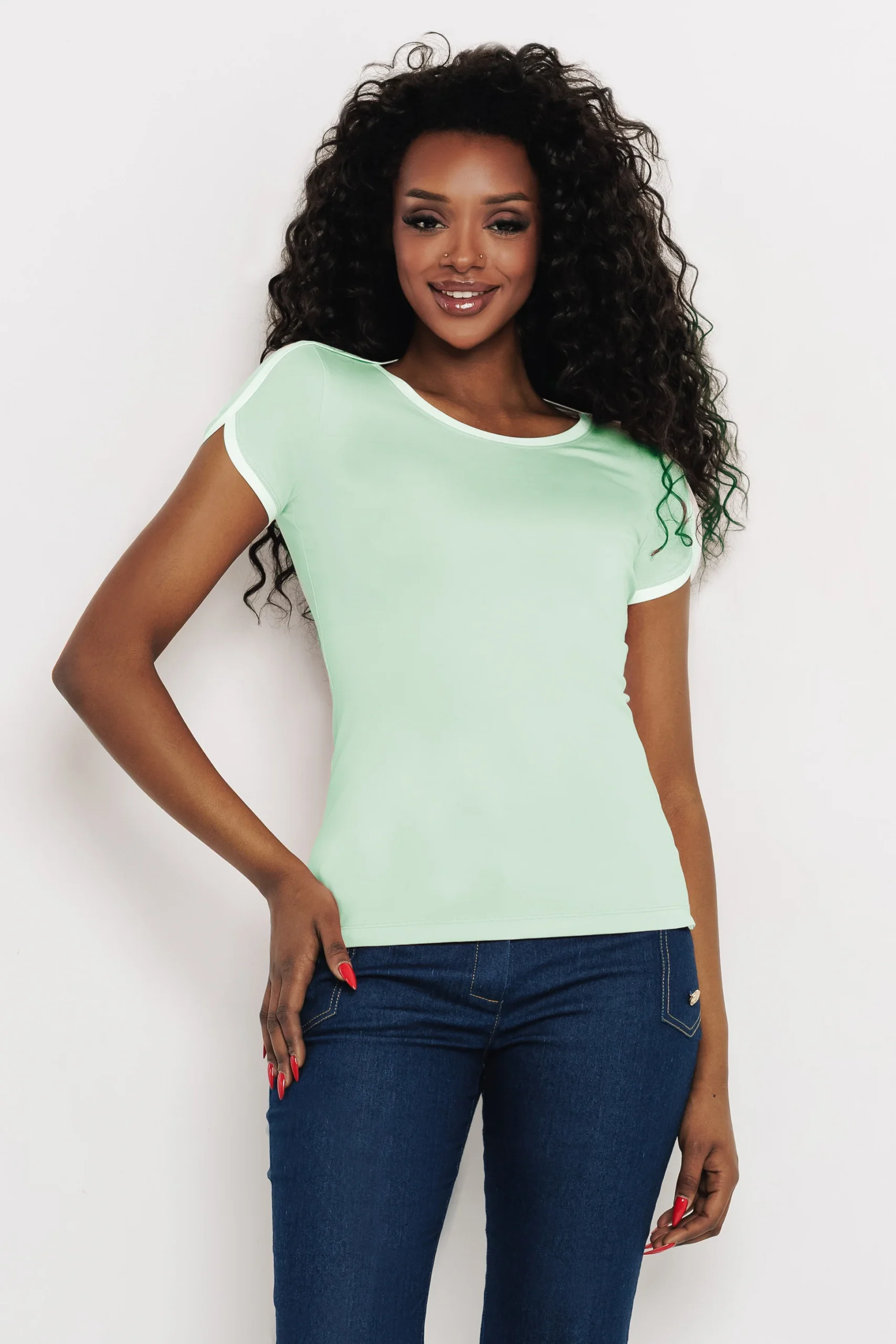 Sany Felső Menta/Ekrü