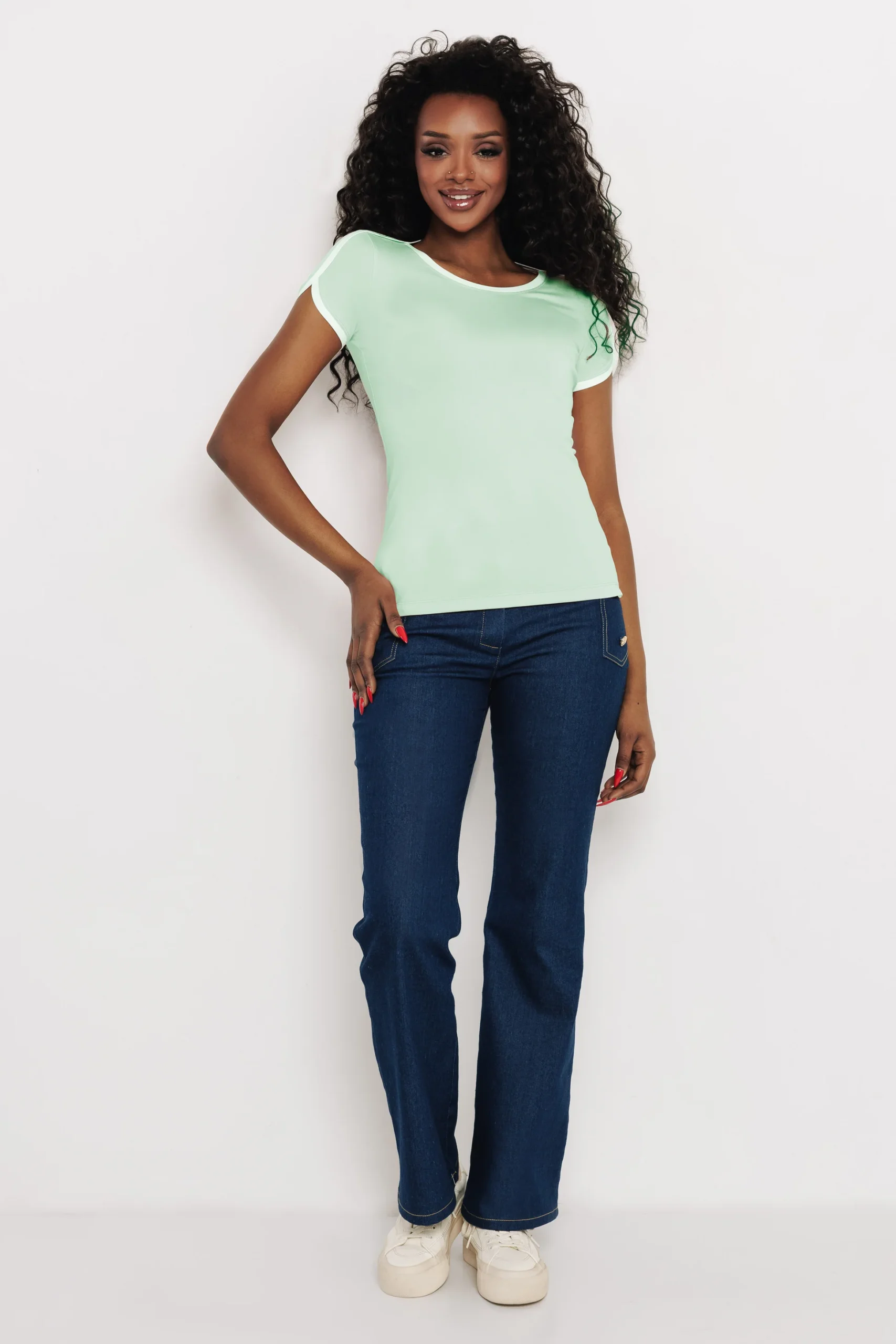 Sany Felső Menta/Ekrü