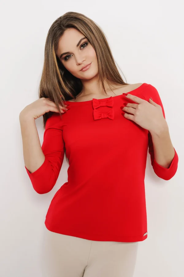 AMNESIA női felső – Piros