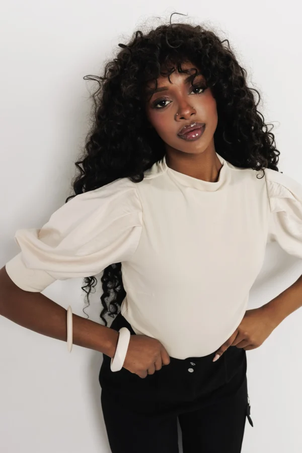 AMNESIA női felső – Bézs