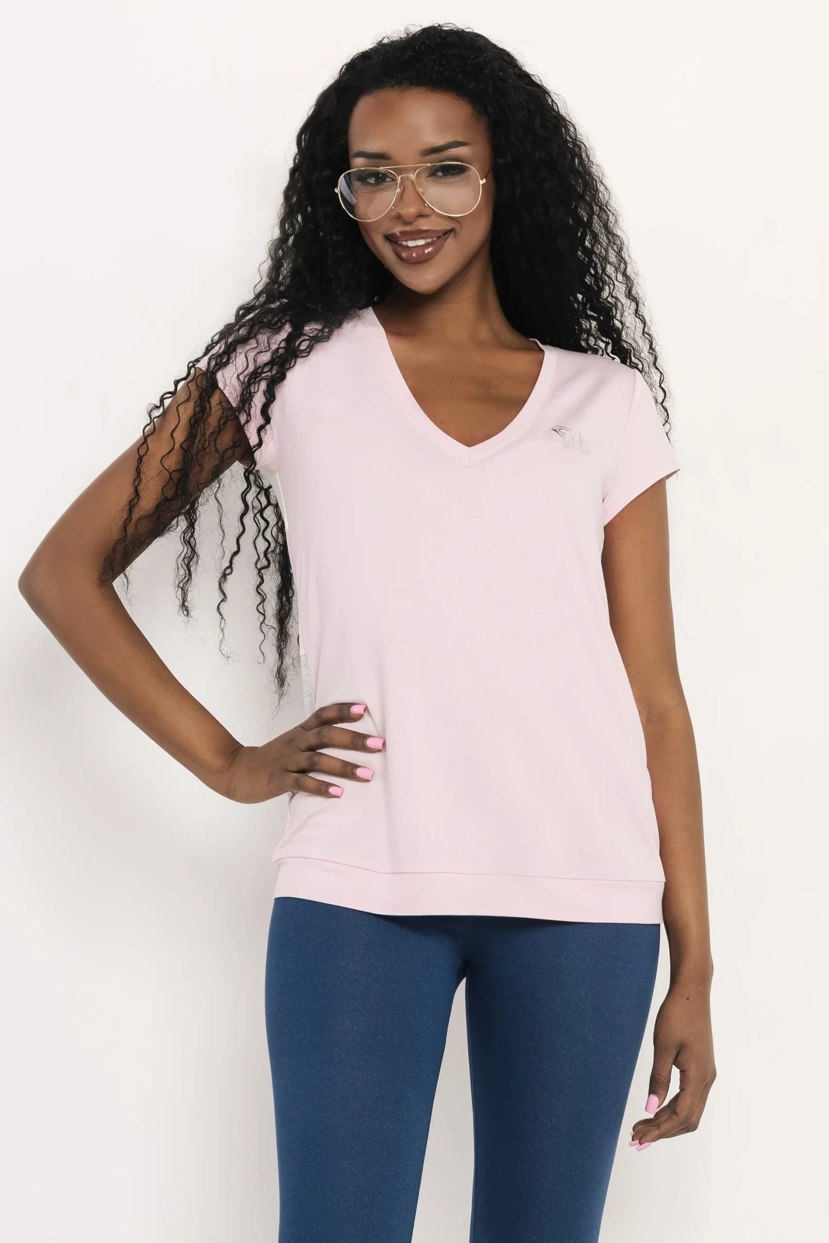 Sinello Felső Rózsaszín/Ekrü/Szürke