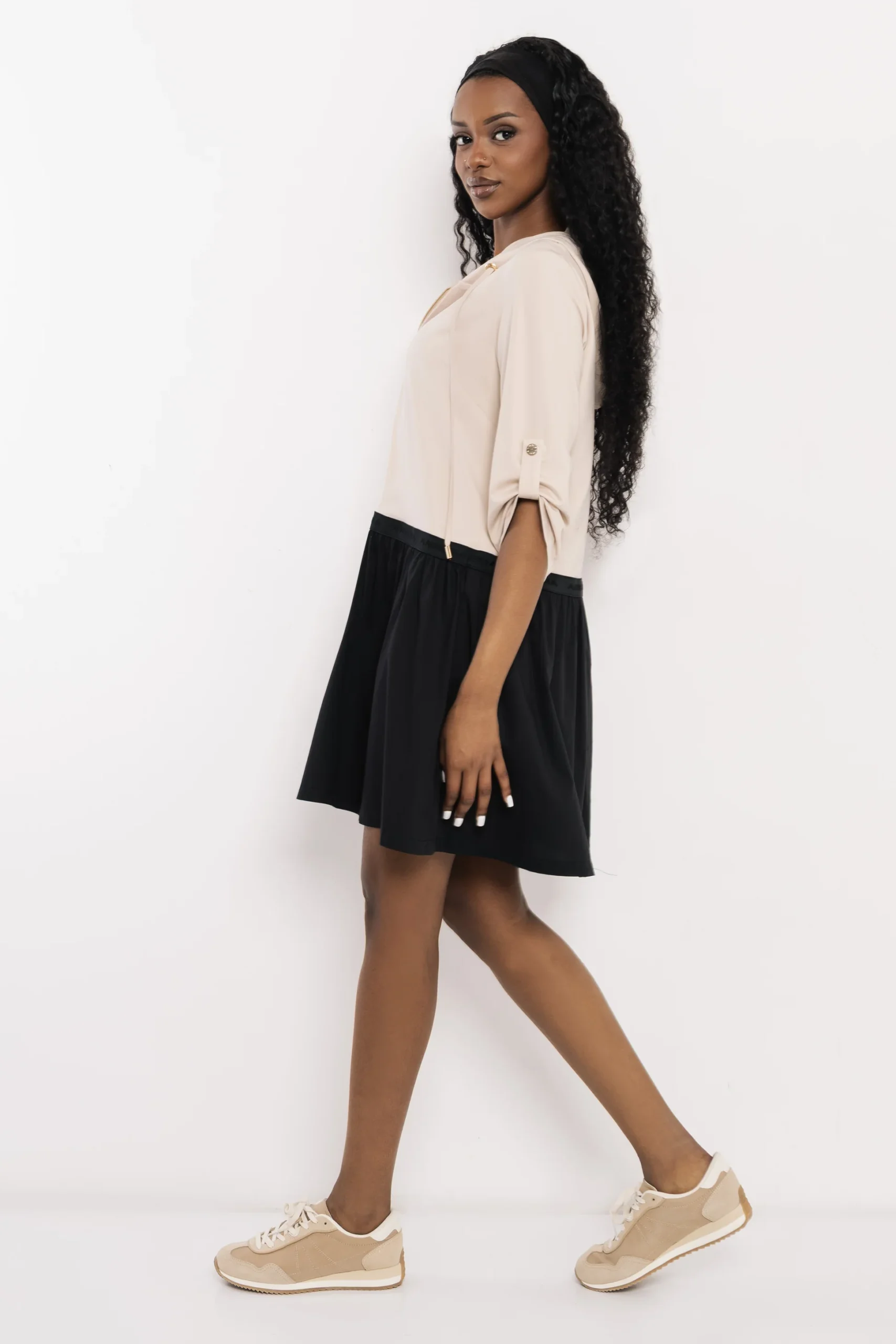 Bata Ruha Fekete/Bézs