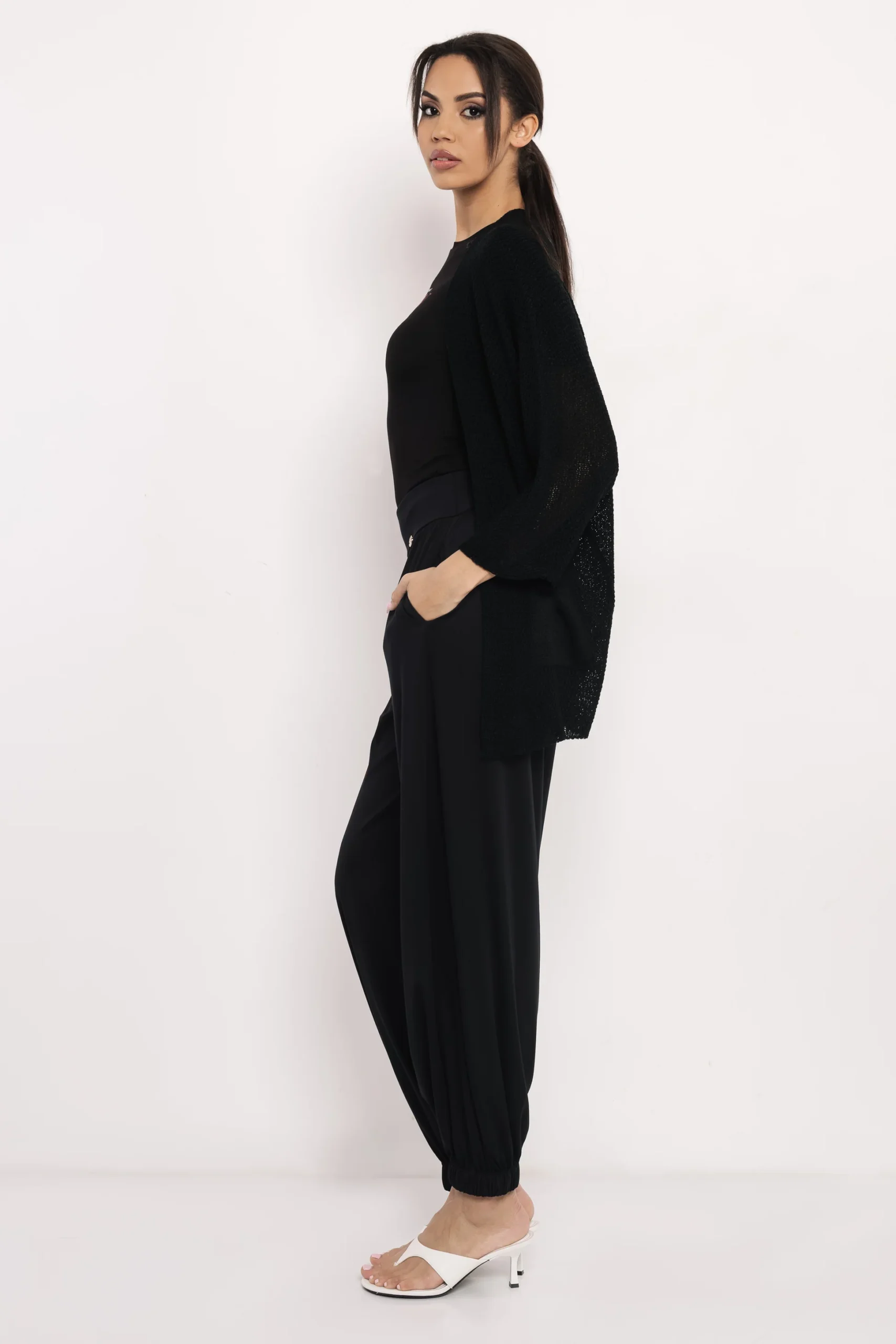 Valera Kardigán Fekete