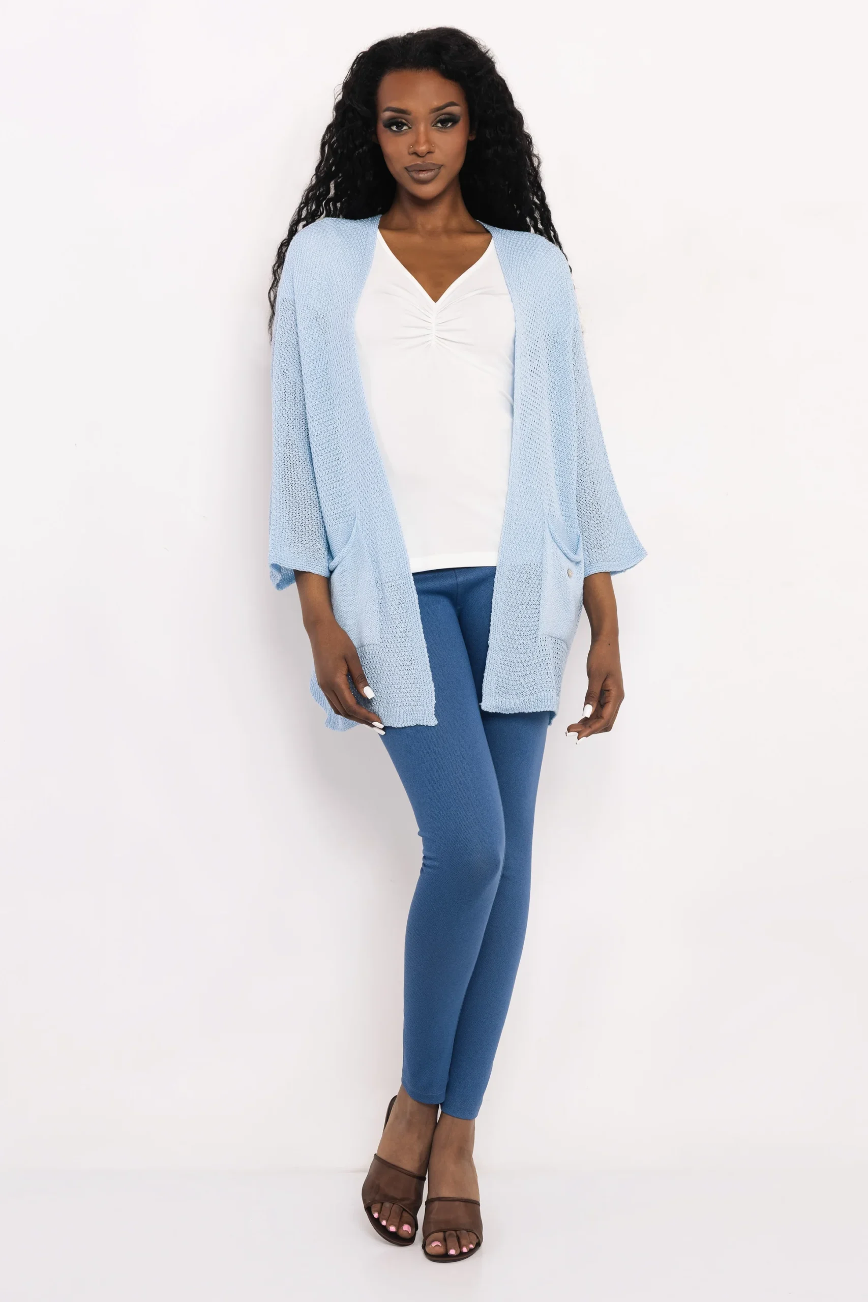 Valera Kardigán Babakék